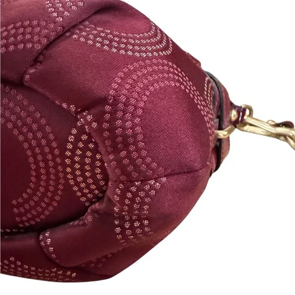 Coach Madison Dotted OP Art Signature C Sophia Satchel / Shoulder Bag - Picture 5 of 9